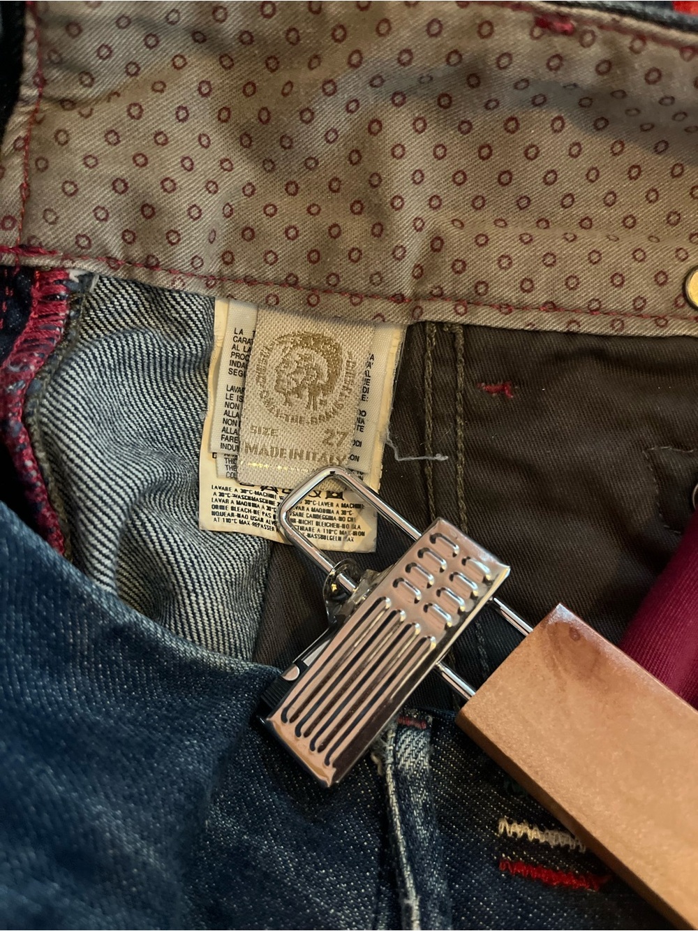 Diesel vintage jeans Made in Italy Denim Blue - Picture 12 of 15